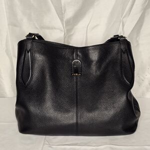 Furla Black Leather Women's Bag